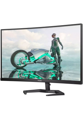 TFT 27" Philips 27M1C3200VL, VA, вигнутий, 165Hz, 1ms, 2хHDMI, DP, чорний