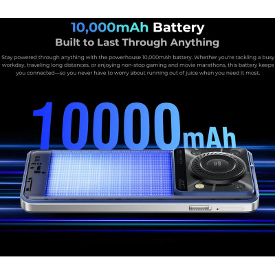 Смартфон Oukitel C60pro 6.88` HD+ /8GB/256GB/ T606 /10000mAh/ 13+5Мп / Blue