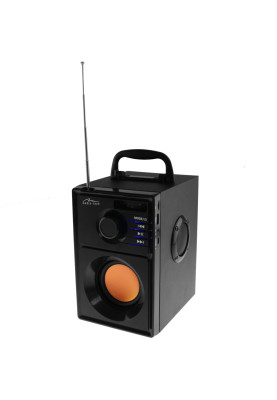 Акустична система 1.0 Media-Tech 15W, Bluetooth/FM/AUX/SD/USB чорна
