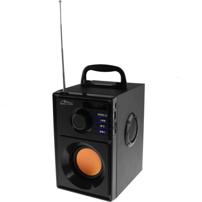 Акустична система 1.0 Media-Tech 15W, Bluetooth/FM/AUX/SD/USB/пульт/BOOMBOX, помар. мембрана, чор Акустична система 1.0 Media-Tech 15W, Bluetooth/FM/AUX/SD/USB/пульт/BOOMBOX, помар. мембрана, чор