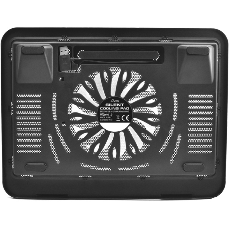 Підставка для ноутбука Media-Tech SILENT COOLING PAD (MT2660) max. 15,6"