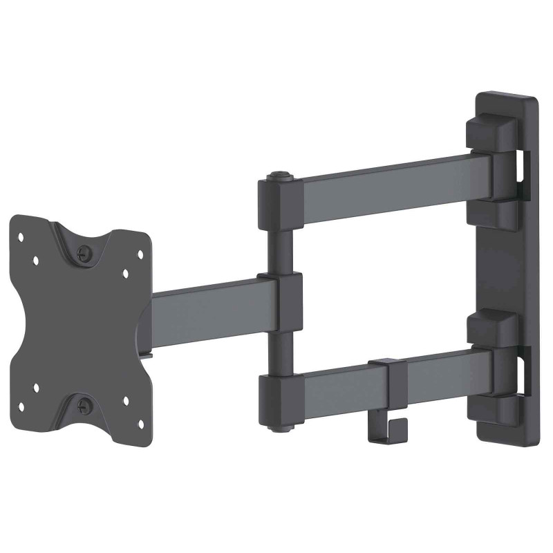 Кріплення настінне Manhattan MH TV 13" - 27" 461382 VESA100х100/Max 20kg/2 joints/Steel/Box/Black