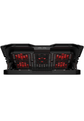 Підставка для ноутбука XTRIKE ME FN-813 5 Fan, Red Led, 2 USB