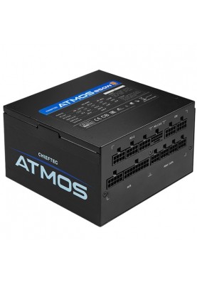 БЖ 750W Chieftec ATMOS CPX-750FC ATX 3.0 120 mm, 80+ GOLD, Cable management, retail