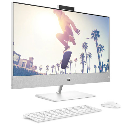 Моноблок 27` HP Pavilion 27-ca2003ua AiO TS i5-13400T/16Gb/SSD1Tb/RTX 3050 4GB/WiFi/Cam/K&M/DOS