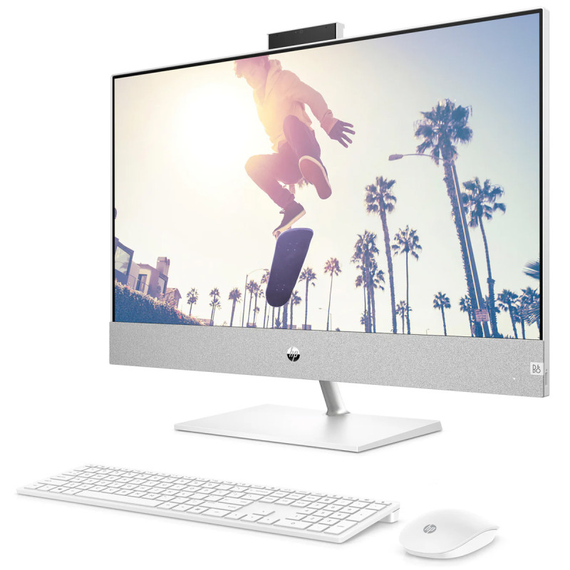 Моноблок 27" HP Pavilion 27-ca2003ua AiO TS i5-13400T/16Gb/SSD1Tb/RTX 3050 4GB/WiFi/Cam/K&M/DOS