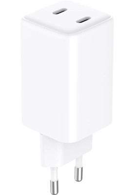 Зарядний пристрій 2xUSB 65W (2xUSB-C) Gan III білий Sandberg