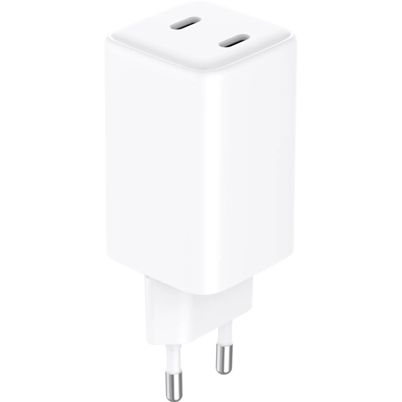 Зарядний пристрій 2xUSB 65W (2xUSB-C) Gan III білий Sandberg