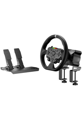 Кермо і педалі MOZA R3 Racing Bundle for PC, 22кн., подв. педалі SR-P Lite, кермо ES Lite