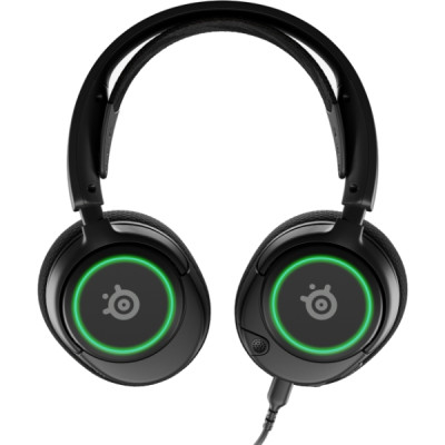 Ігрова гарнітура SteelSeries Arctis Nova 3 RGB Black MultiPlatform Ігрова гарнітура SteelSeries Arctis Nova 3 RGB Black MultiPlatform