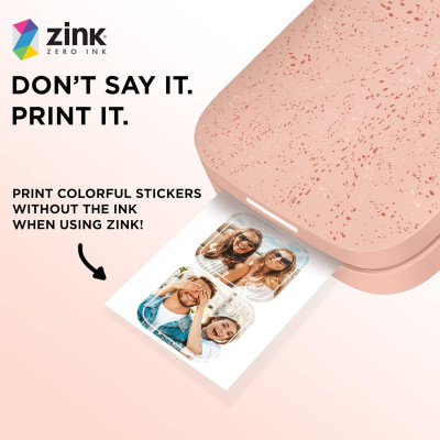 Фотопапір HP CutOut Sticker Zink 2"x3" Глянцевий, самоклеючий, стікери, 30 листів