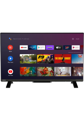 TV 32 Toshiba 32LA2E63DG HD/LED/T2/Android 11/2 x 6W/Dolby Digital/HDMI/Wi-Fi/VESA 75 x 75 M4/Black