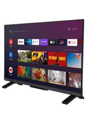 TV 32 Toshiba 32LA2E63DG HD/LED/T2/Android 11/2 x 6W/Dolby Digital/HDMI/Wi-Fi/VESA 75 x 75 M4/Black