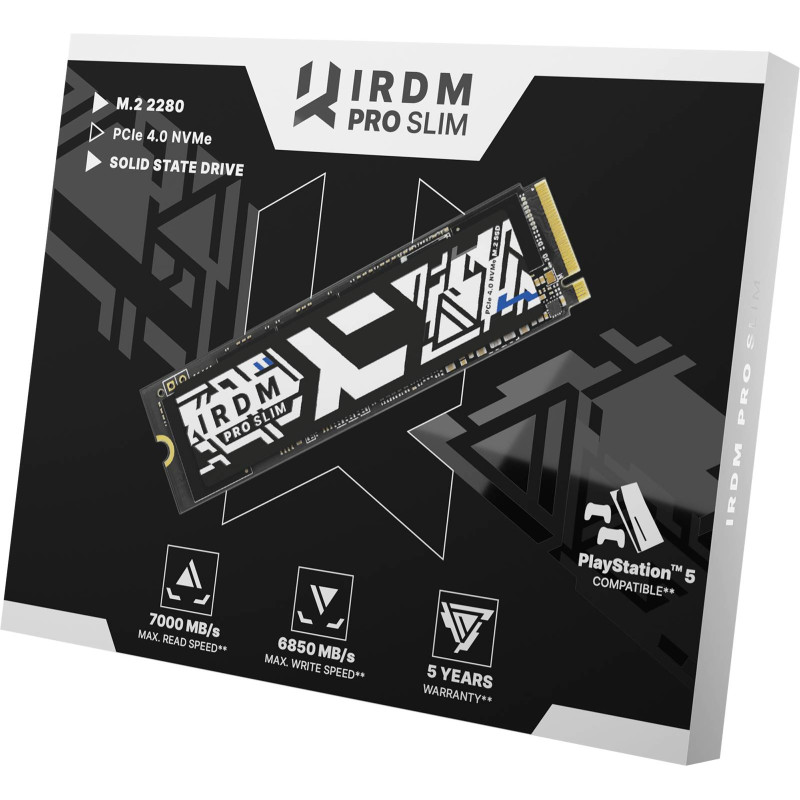 Накопичувач SSD 4TB IRDM PRO SLIM M.2 2280 PCIe 4x4 NVMe