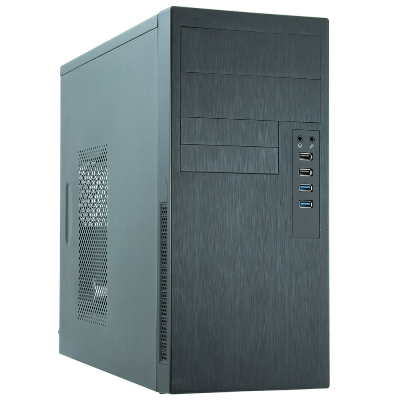 Корпус Chieftec ELOX HO-11B-OP mATX, без БЖ