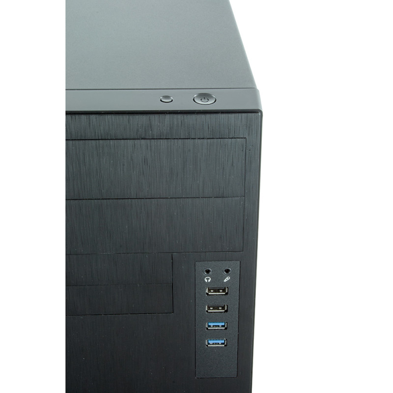 Корпус Chieftec ELOX HO-11B-OP mATX, без БЖ