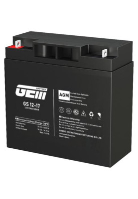Акумуляторна батарея GEM Battery 12V, 17.0A, AGM