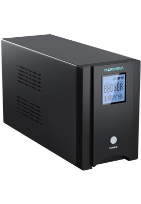 ДБЖ Marsriva MR-UF1500P-H, 1500ВА/1200Вт, чиста синусоїда змінного струму, без АКБ, 24B