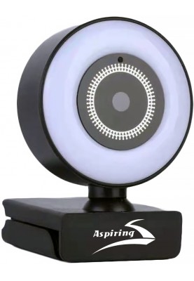 Веб-камера Aspiring Flow 1, 2K Ultra HD 1440p (LED підсвітка)