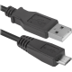 Кабель USB AM-micro BM, 1.8 м, чорний, 08-10BH Defender