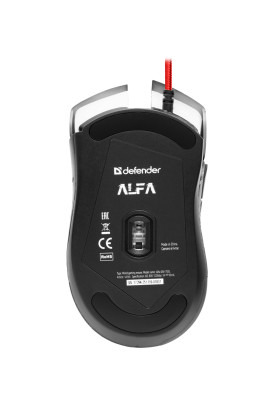 Мишка Defender Alfa GM-703L 7 кн., 3200 dpi