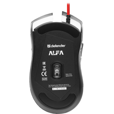 Мишка Defender Alfa GM-703L 7 кн., 3200 dpi