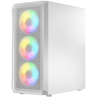 Корпус LogicConcept PORTOS MESH+GLASS ARGB fans 4x120mm WHITE без БЖ ATX Корпус LogicConcept PORTOS MESH+GLASS ARGB fans 4x120mm WHITE без БЖ ATX
