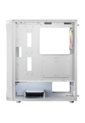 Корпус LogicConcept PORTOS MESH+GLASS ARGB fans 4x120mm WHITE без БЖ ATX