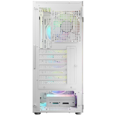 Корпус LogicConcept PORTOS MESH+GLASS ARGB fans 4x120mm WHITE без БЖ ATX Корпус LogicConcept PORTOS MESH+GLASS ARGB fans 4x120mm WHITE без БЖ ATX