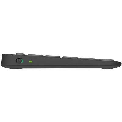 Клавіатура Logitech Pebble Keys 2 K380s, USB бездротова, чорна