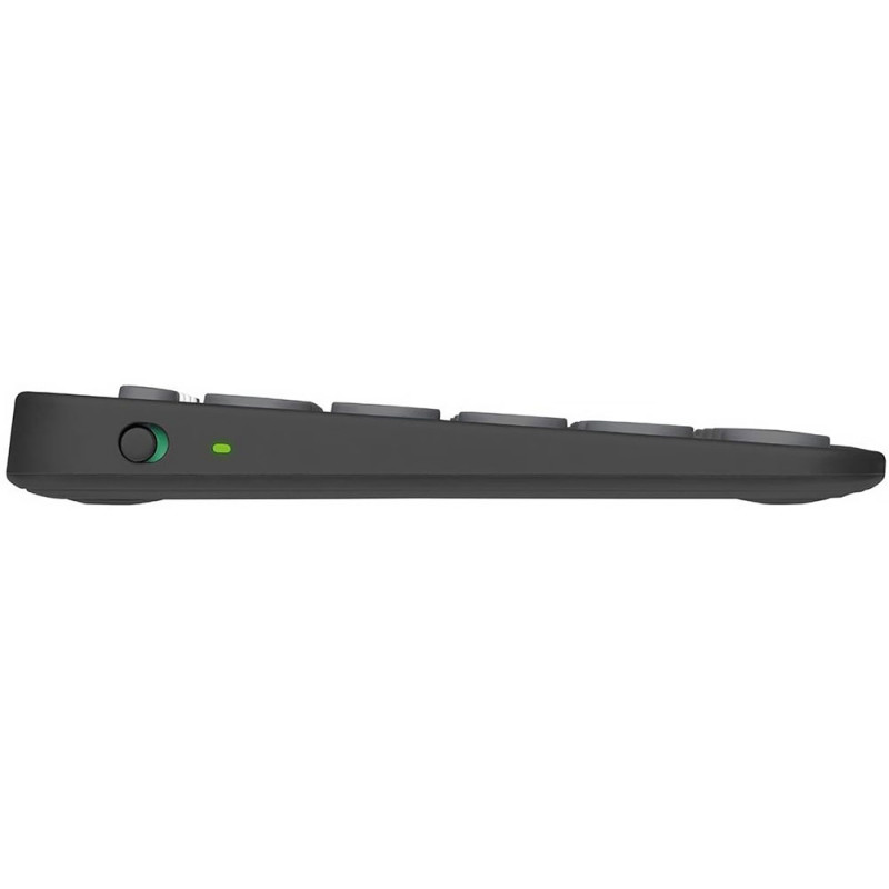 Клавіатура Logitech Pebble Keys 2 K380s, USB бездротова, чорна