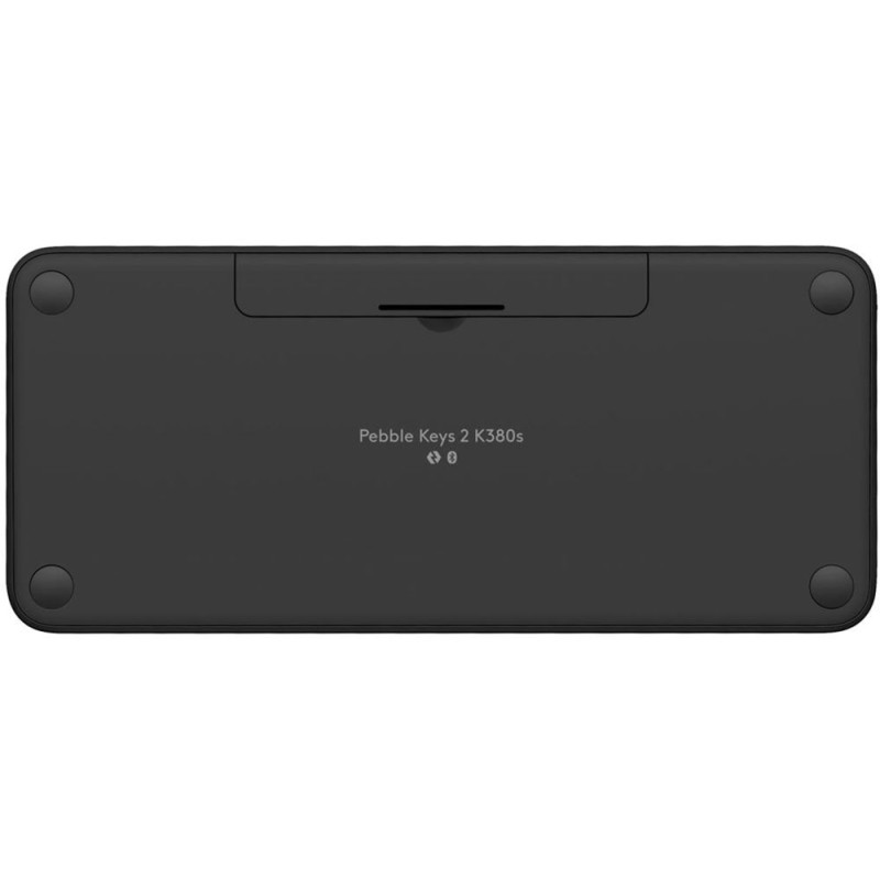 Клавіатура Logitech Pebble Keys 2 K380s, USB бездротова, чорна