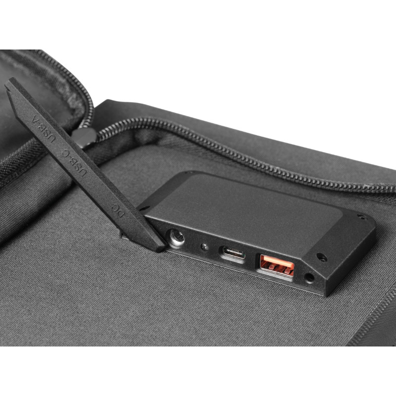 Сонячна панель Sandberg 40W (83x32,1см) DC40W, 5V/3.4A USB-A (23W) + 5V/3A QC3.0 + USB-C PD(30W)