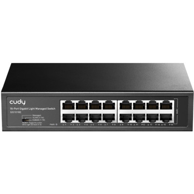 Комутатор Cudy GS1016E, 16-Port Gigabit Easy-Managed Switch