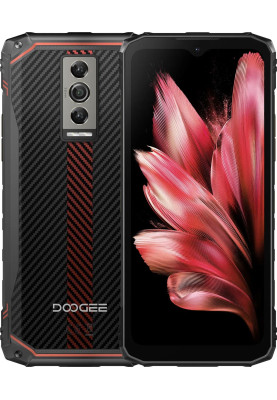 Смартфон Doogee Blade 10 6.56" HD+ /4GB/128GB/ T606 / 5150mAh / 16+8Мп / NFC/IP68/IP69K Kevlar Red