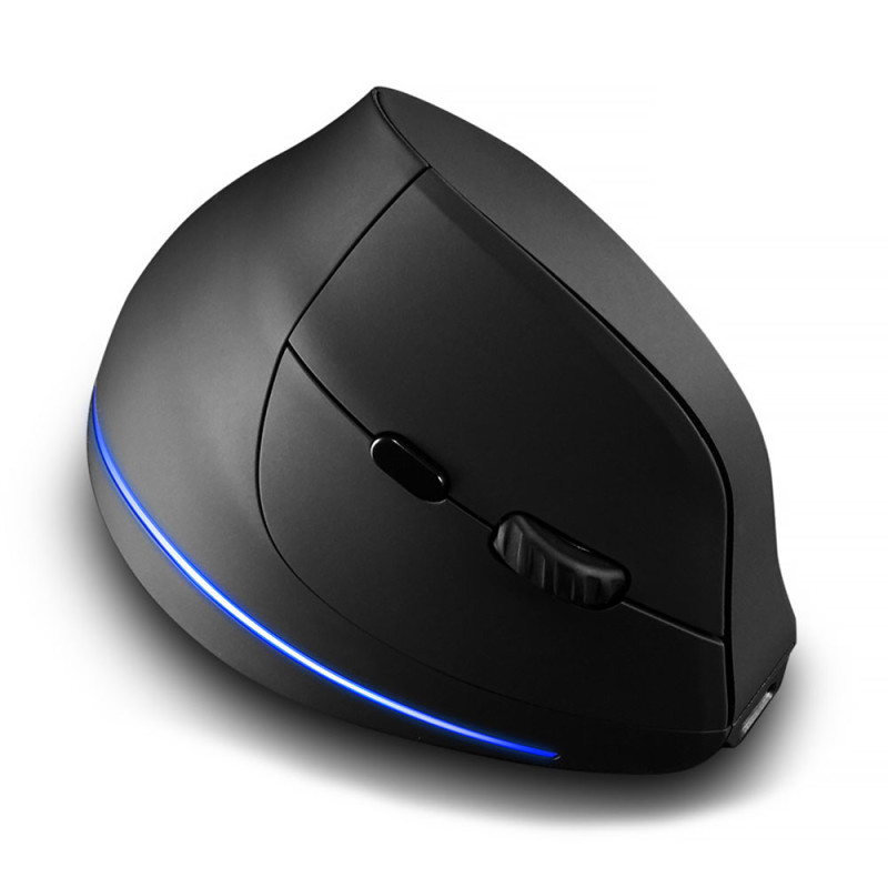 Мишка  Media-Tech VERTIC, бездротова, 5кн., 2400dpi, чорна