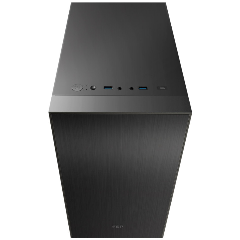 Корпус FSP CST220S без БЖ mATX Black