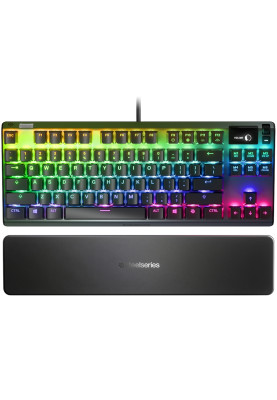 Клавіатура ігрова механічна SteelSeries Apex 7 TKL (Red Switch) UA OLED Smart Display