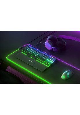 Клавіатура ігрова механічна SteelSeries Apex 7 TKL (Red Switch) UA OLED Smart Display