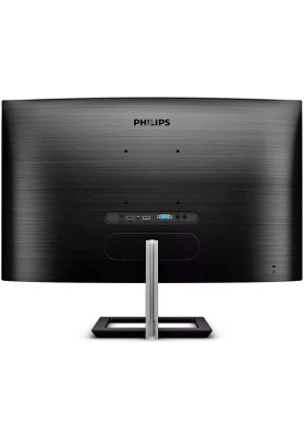 TFT 27" Philips 272E1CA, VA, вигнутий, VGA, HDMI, DP, колонки, чорний