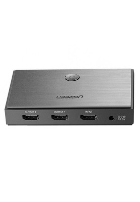 Сплітер HDMI 2.0 UHD 4K/60Hz HDR HDMI 2.0 1*2 CM186 UGREEN Чорний