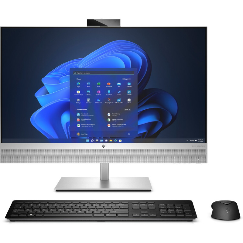 Моноблок 27'' HP EliteOne 870 G9, QHD, TS, i7-12700/16Gb/SSD512Gb/Cam/K&M/WiFi/HAS/W11P64