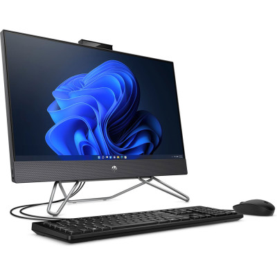 Моноблок 23.8'' HP 205 G8 Ryzen 3 5425U/8Gb/SSD256/Cam/K&M/DOS/Iron Gray