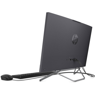 Моноблок 23.8'' HP 205 G8 Ryzen 3 5425U/8Gb/SSD256/Cam/K&M/DOS/Iron Gray