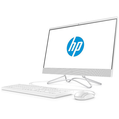 Моноблок 21.5" HP 200 G4 i3-1215U/4Gb/1Tb HDD/DVD-WR/K&M/Cam/WiFi/W11HSL/Snow White