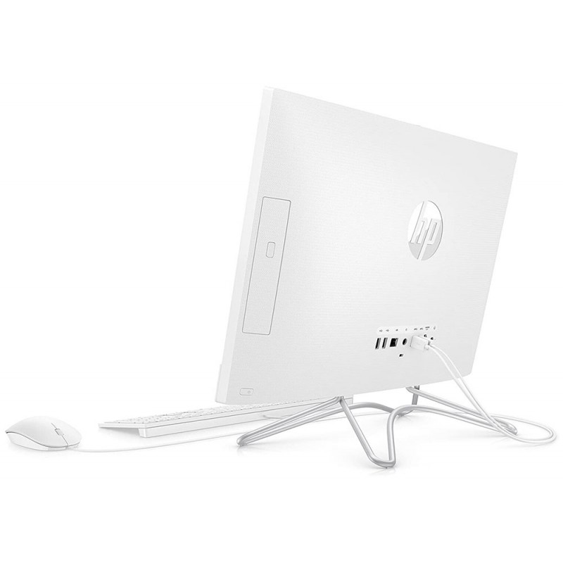 Моноблок 21.5" HP 200 G4 i3-1215U/4Gb/1Tb HDD/DVD-WR/K&M/Cam/WiFi/W11HSL/Snow White