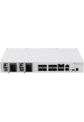 Комутатор Mikrotik CRS510-8XS-2XQ-IN, 2x100G, 8x25G SFP28, 1x100Mbit Eth port for management, Router