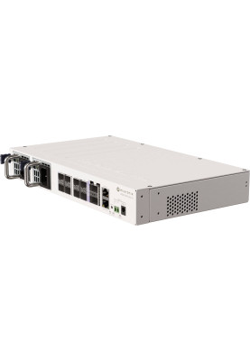 Комутатор Mikrotik CRS510-8XS-2XQ-IN, 2x100G, 8x25G SFP28, 1x100Mbit Eth port for management, Router