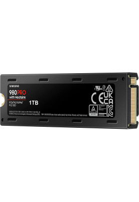 SSD 1TB Samsung 980 Pro Heatsink M.2 NVMe PCIe 1.3c 4.0 x4 2280 V-NAND MLC