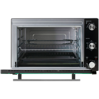 Електрична піч Adler AD 6025 1500Вт/ 35л /електроплита/ механічне керування/чорна